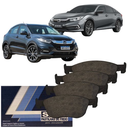 Pastilha De Freio Dianteiro S.y.l Honda Civic E Hr-v