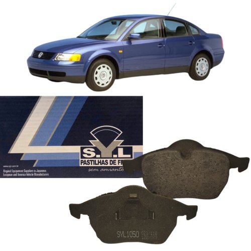 Pastilha De Freio Dianteiro S.y.l Volkswagen Passat 1.8 20v