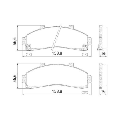 Pastilha De Freio Dianteiro Syl Ford Explorer E Ford Ranger