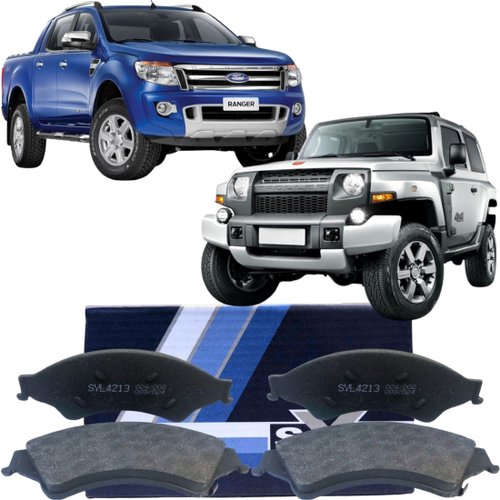 Pastilha De Freio Dianteiro Syl Ford Ranger E Troller T4