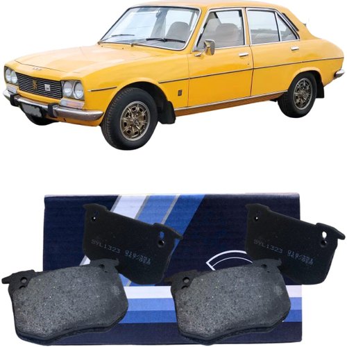 Pastilha De Freio Dianteiro Syl Peugeot 504 2.3 1982 A 2000 Pastilha De Freio Dianteiro Syl Peugeot 504 2.3 1982 A 2000