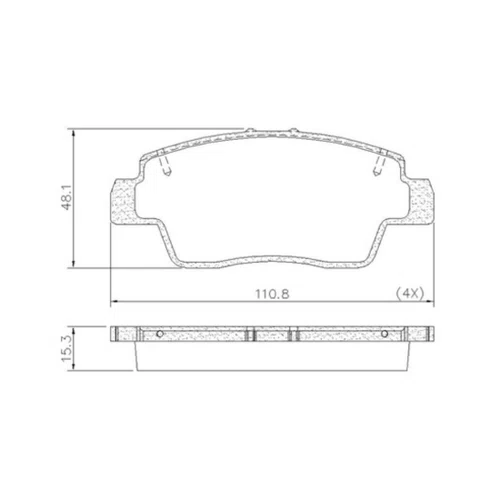 Pastilha De Freio Dianteiro Syl Renault Kwid Disco Ventilado