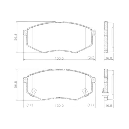 Pastilha De Freio Dianteiro Syl Tucson Sonata E Sportage
