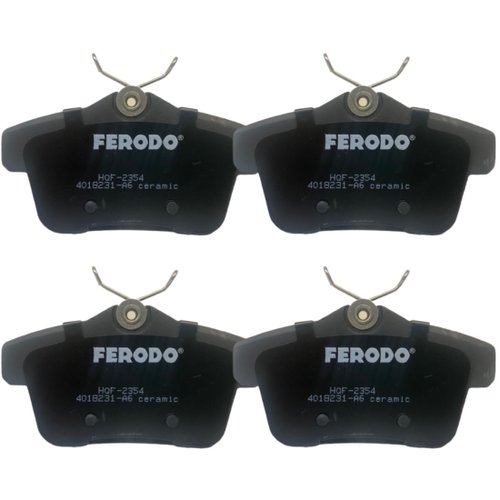 Pastilha De Freio Traseira Cerâmica Ferodo Hqf2354c