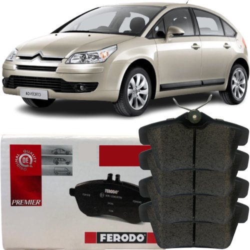 Pastilha De Freio Traseira Cerâmica Ferodo Hqf2354c