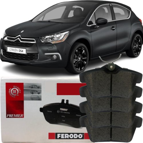 Pastilha De Freio Traseira Cerâmica Ferodo Hqf2354c