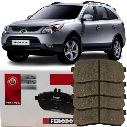 Pastilha De Freio Traseira Cerâmica Ferodo Vera Cruz 3.8
