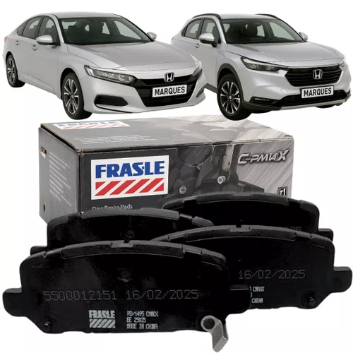 Pastilha De Freio Traseiro Cerâmica Ferodo Honda Accord Hrv