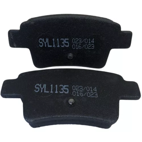 Pastilha De Freio Traseiro Syl Para C4 Picasso E Peugeot 408