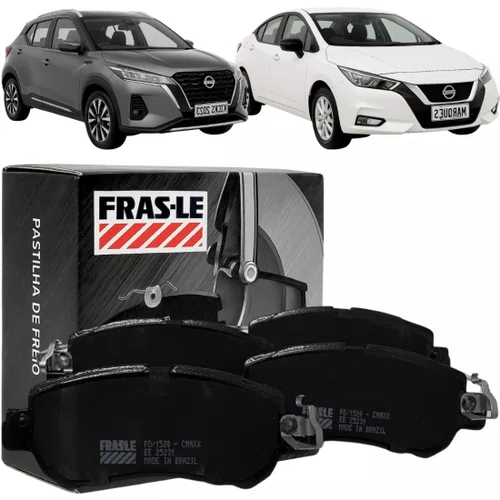 Pastilha Freio Dianteira Ceramica Frasle Versa Kicks 1.6