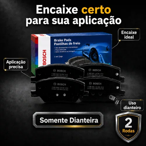Pastilha Freio Dianteira Renegade Compass Commander Toro