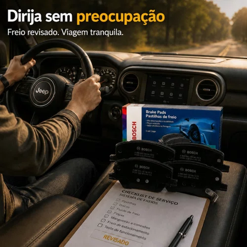 Pastilha Freio Dianteira Renegade Compass Commander Toro