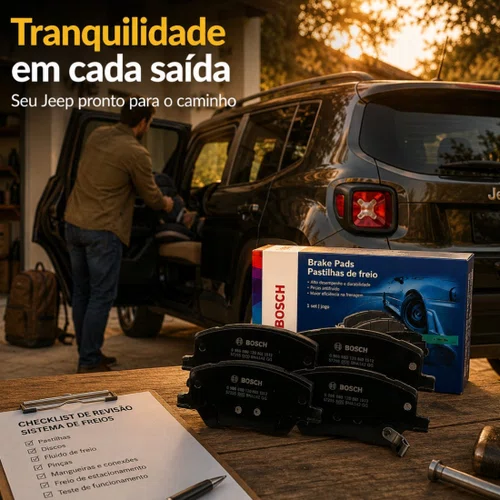 Pastilha Freio Dianteira Renegade Compass Commander Toro