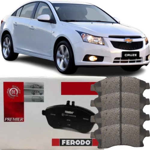Pastilha Freio Dianteiro Cerâmica Ferodo Para Gm Cruze 12 16