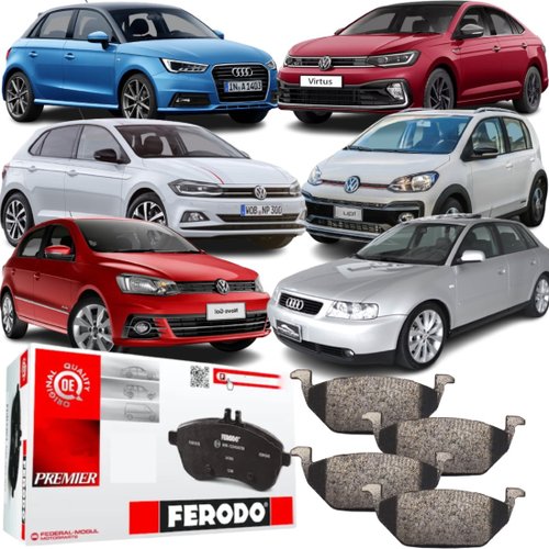 Pastilha Freio Dianteiro Cerâmica Original Ferodo Hqf2107c