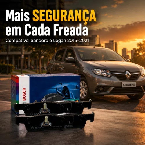 Pastilha Freio Sandero 2015 2016 2017 2018 2019 2020 2021