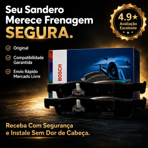 Pastilha Freio Sandero 2015 2016 2017 2018 2019 2020 2021