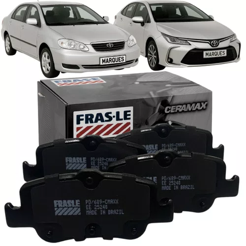 Pastilha Freio Traseira De Cerâmica Frasle Corolla 08 A 19