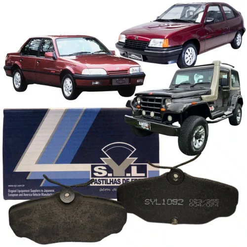 Pastilha Freio Traseiro S.y.l Chevrolet Kadett, Monza E T4