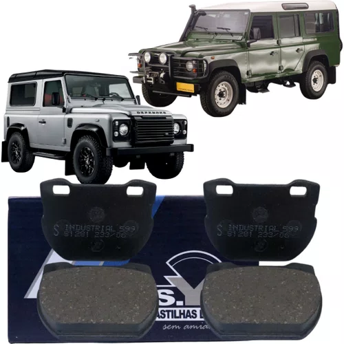 Pastilha Freio Traseiro Syl Land Rover Defender 1990 A 2015