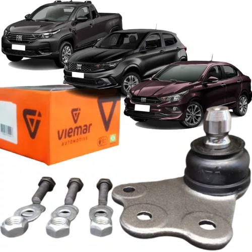 Pivo De Suspensao Esquerdo Viemar Argo Cronos E Nova Strada