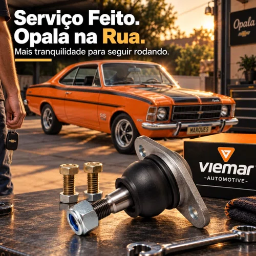 Pivo De Suspensão Superior Viemar Opala Caravan 1975 A 1992
