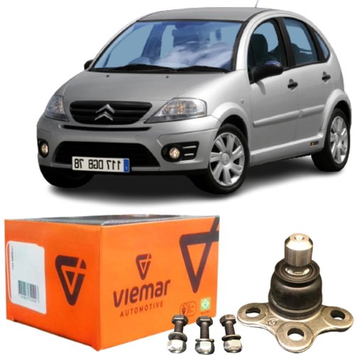 Pivô De Suspensão Viemar Citroen C3 1.4 E 1.6 2002 A 2012