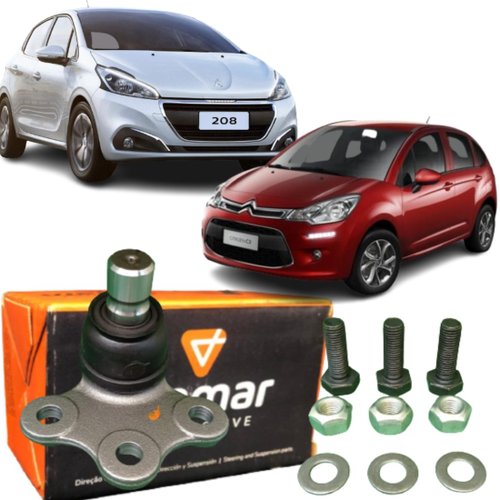 Pivô De Suspensão Viemar Para Citroen C3 E Peugeot 208 13/21