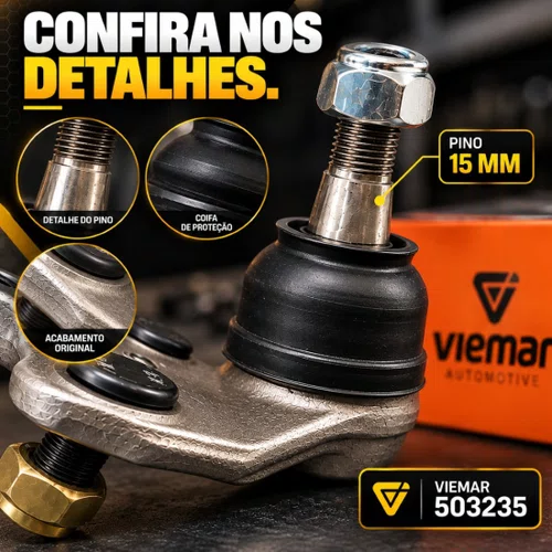 Pivô De Suspensão Viemar Toyota Corolla 1.8 2.0 2008 A 2019