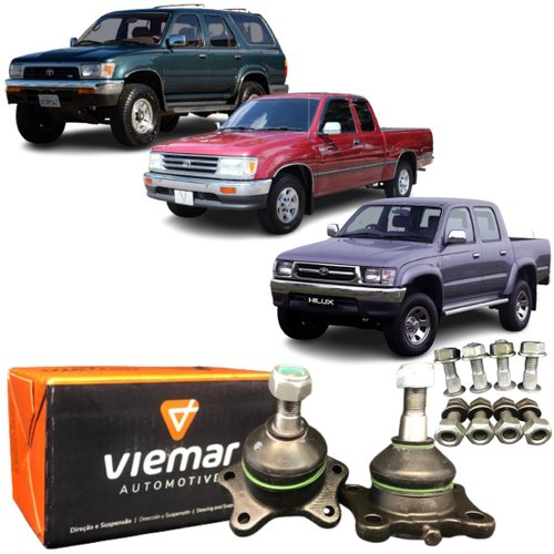 Pivô Inferior Superior Viemar Toyota Hilux 4x4 91-2004 E Sw4