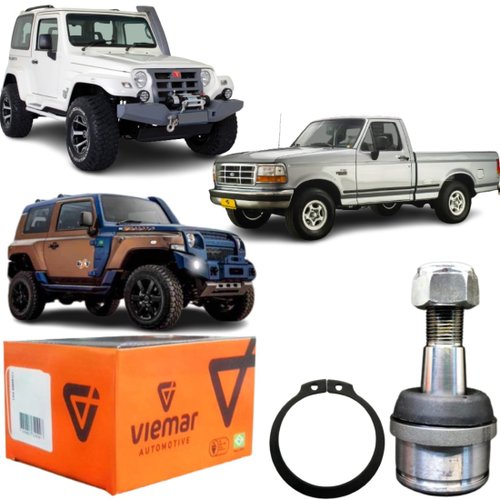 Pivô Inferior Viemar Para Troller T4 E Ford F1000 4x2 92/98