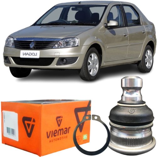 Pivô Inferior Viemar Renault Logan Sandero Scenic Megane