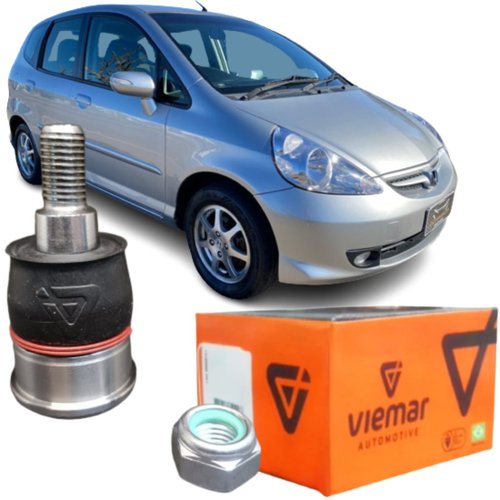 Pivô De Suspensão Viemar Honda Fit 1.4 E 1.5 2003 A 2008