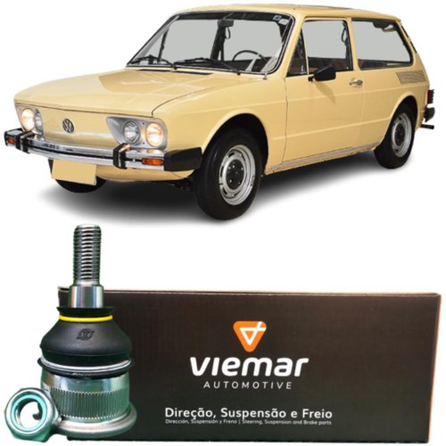 Pivô Suspensão Inferior Viemar Vw Fusca Brasilia Variant Tl