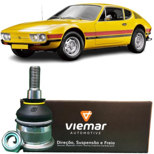 Pivô Suspensão Inferior Viemar Vw Fusca Brasilia Variant Tl
