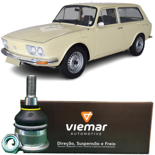 Pivô Suspensão Inferior Viemar Vw Fusca Brasilia Variant Tl