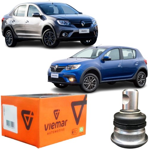Pivô Suspensão Inferior Viemar Renault Logan Sandero 2014/..