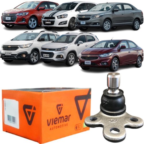 Pivô Suspensão Viemar Cobalt Onix Prisma Sonic Spin Tracker