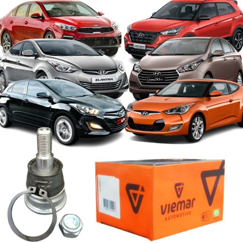 Pivô Suspensão Viemar Hyundai Motores 1.0 1.6 1.8 2.0 2011 a 2023