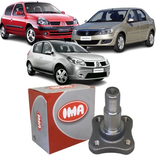 Ponta De Eixo Traseiro Forjado Renault Clio Logan Sandero