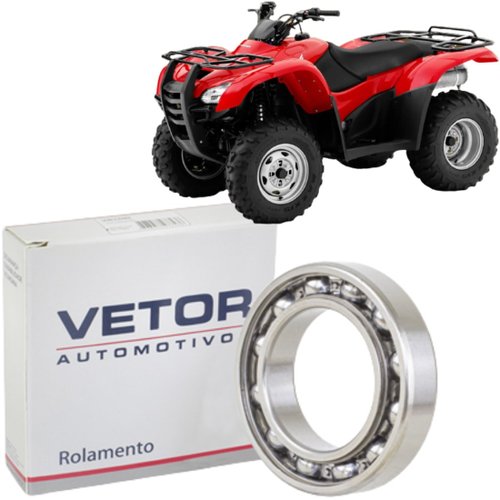 Rolamento Diferencial Traseiro Para Trx Fourtrax 2008 A 2013