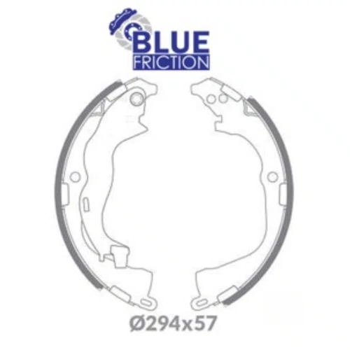 Sapata De Freio Original Blue Friction Para Fiat Toro 2.0