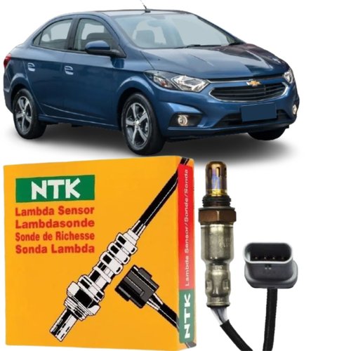 Sonda Lambda Sensor Oxigênio Ntk Gm Onix Prisma Cobalt Spin