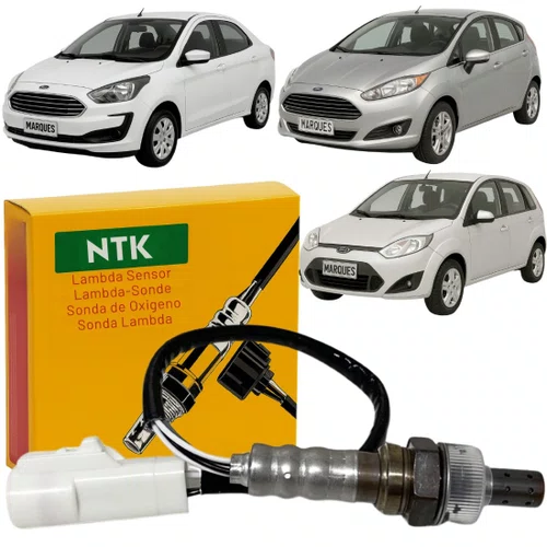 Sonda Lambda Pós Catalisador Para Ford Fiesta E Ka 1.5 E 1.6