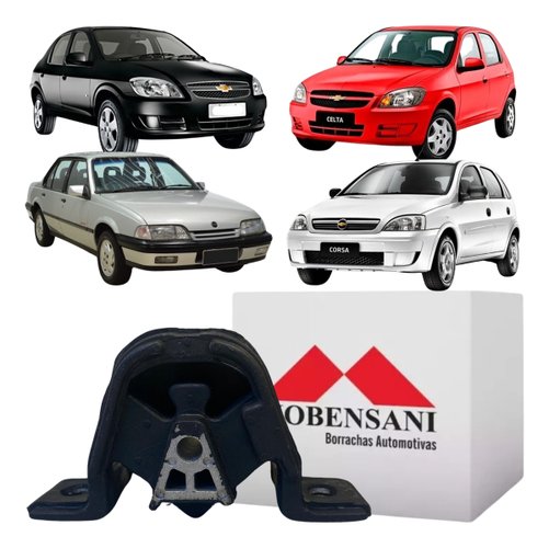 Suporte Coxim Traseiro Motor Mobensani Para Chevrolet Celta