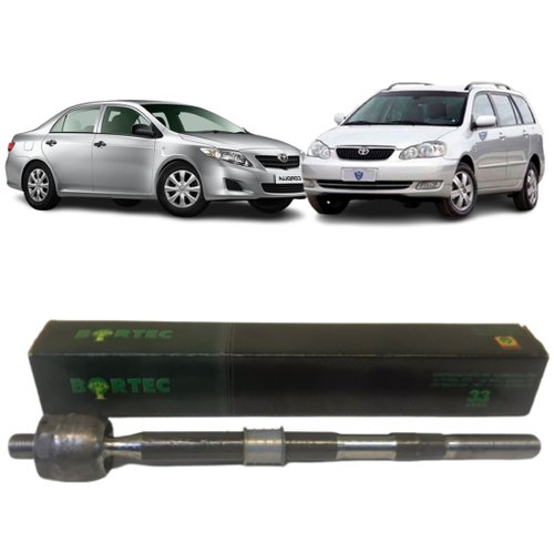 Terminal Barra Axial Toyota Corolla Fielder Anos 2002 A 2008