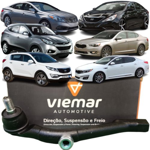 Terminal De Direção Direito Viemar Azera Sonata Ix35 Cadenza