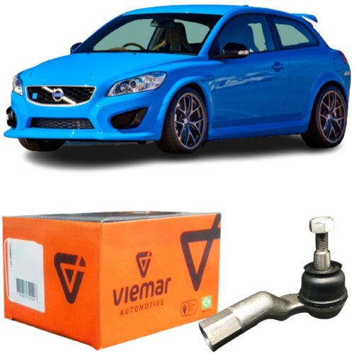 Terminal De Direção Direito Viemar Focus Volvo C30 S40 V50