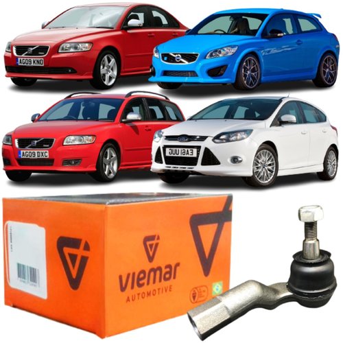 Terminal De Direção Direito Viemar Focus Volvo C30 S40 V50