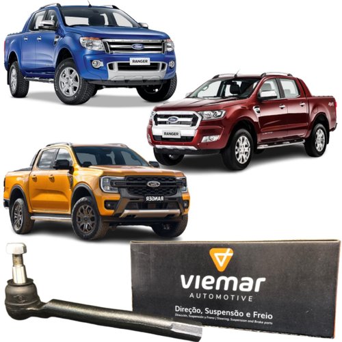 Terminal De Direção Direito Viemar Ford Ranger 2.2 2.5 3.2